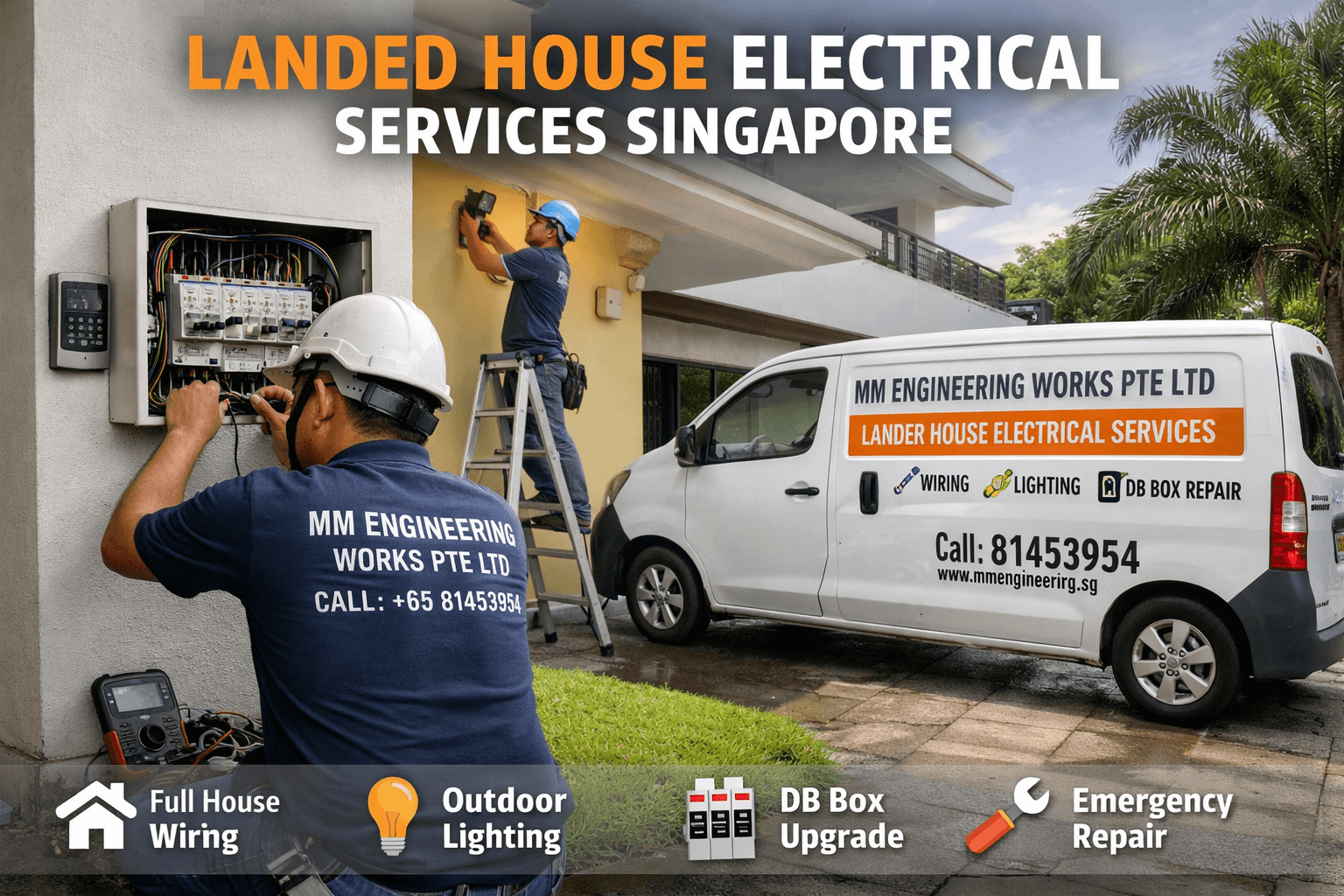 Trusted Landed House Electrical Services Singapore