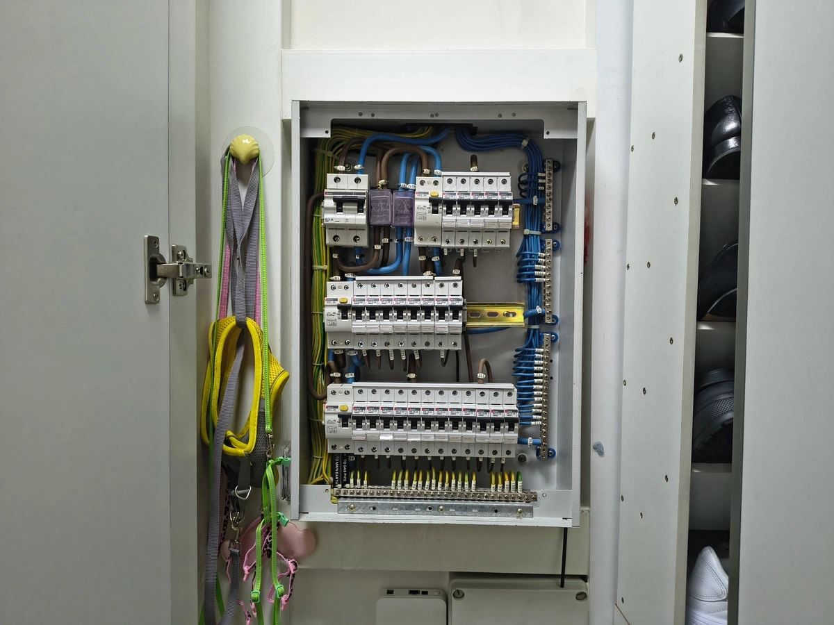 HDB electrical wiring Singapore - licensed electrician upgrading a DB box