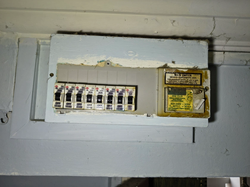 HDB electrician completing DB box replacement cost Singapore job
